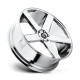ALU disky DUB DUB S115 BALLER disk 22x9.5 5X115 87.1 ET13, Chrome | race-shop.cz