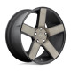 ALU disky DUB DUB S116 BALLER disk 24x10 5X115 71.5 ET20, Matná černá | race-shop.cz