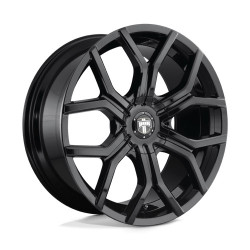 DUB S208 ROYALTY disk 22x9.5 6X120/6X132 74.5 ET30, Lesklá černá