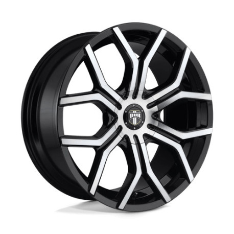 ALU disky DUB DUB S209 ROYALTY disk 22x9.5 6X120/6X132 74.5 ET30, Gloss machined | race-shop.cz