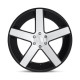 ALU disky DUB DUB S217 BALLER disk 24x10 6X135 87.1 ET30, Lesklá černá | race-shop.cz