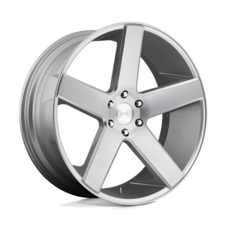 ALU disky DUB DUB S218 BALLER disk 22x9.5 5X127 78.1 ET11, Gloss silver | race-shop.cz