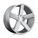ALU disky DUB DUB S218 BALLER disk 24x10 6X139.7 78.1 ET30, Gloss silver | race-shop.cz