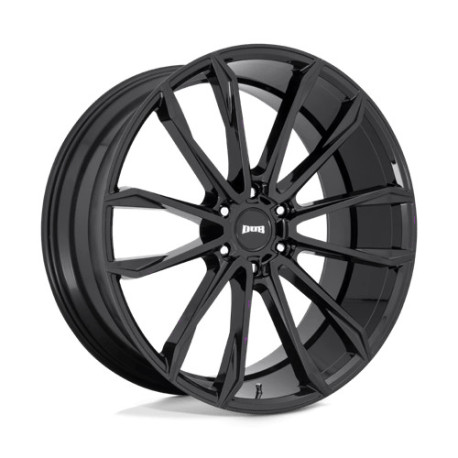ALU disky DUB DUB S253 CLOUT disk 24x10 6X139.7 106.1 ET30, Lesklá černá | race-shop.cz