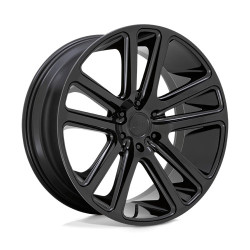 DUB S256 FLEX disk 22x9.5 5X127 78.1 ET10, Lesklá černá