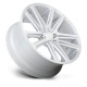 ALU disky DUB DUB S257 FLEX disk 22x9.5 6X139.7 106.1 ET25, Gloss silver | race-shop.cz