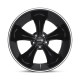 ALU disky Foose Foose F104 LEGEND disk 20x10 5X120.65 72.56 ET0, Lesklá černá | race-shop.cz