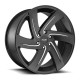 ALU disky Foose Foose F167 BODINE disk 22x9.5 6X139.7 78.1 ET25, Matná černá milled | race-shop.cz