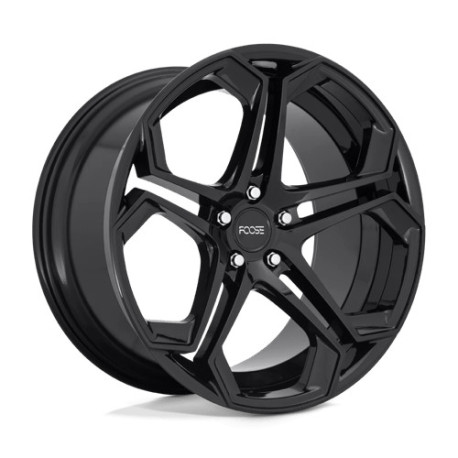 ALU disky Foose Foose F169 IMPALA disk 20x9 5X120 72.56 ET35, Lesklá černá | race-shop.cz