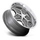 ALU disky Foose Foose F172 MERLOT disk 22x10.5 5X120.65 72.56 ET6, Anthracite machined | race-shop.cz