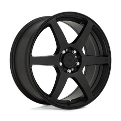 Motegi MR143 CS6 disk 18x8 5X100/5X114.3 72.56 ET35, Saténově černá