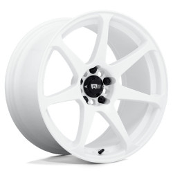 Motegi MR154 BATTLE disk 18x8 5X114.3 72.56 ET43, White