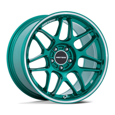 ALU disky Motegi Motegi MR158 TSUBAKI disk 18x9.5 5X120 74.1 ET25, Hokkaido green | race-shop.cz