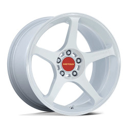 Motegi MR159 BATTLE V disk 18x10.5 5X120 74.1 ET25, Matsuri white pearl