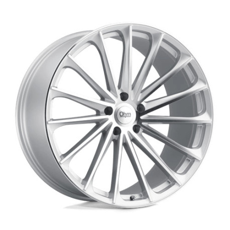 ALU disky OHM OHM PROTON disk 21x10.5 5X120 64.15 ET30, Silver | race-shop.cz