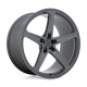 ALU disky OHM OHM AMP disk 22x10 5X120 64.15 ET32, Matte gunmetal | race-shop.cz
