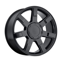 Performance Replicas PR122 disk 22x9 6X139.7 78.1 ET31, Lesklá černá