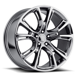 Performance Replicas PR137 disk 20x9 5X127 71.5 ET34, Black chrome