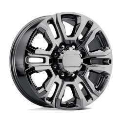 Performance Replicas PR207 disk 20x8.5 8X180 124.2 ET47, Black chrome