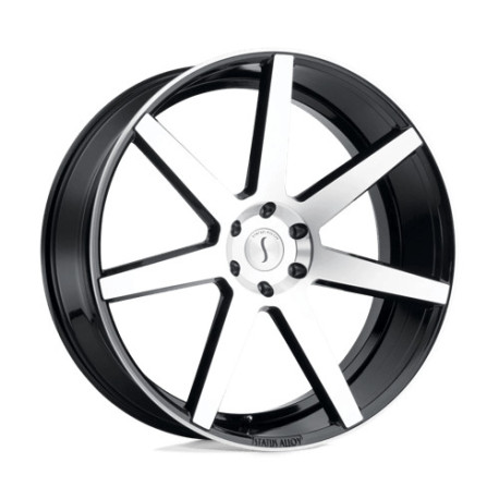 ALU disky Status Status JOURNEY disk 22x9.5 5X120 74.1 ET15, Lesklá černá | race-shop.cz