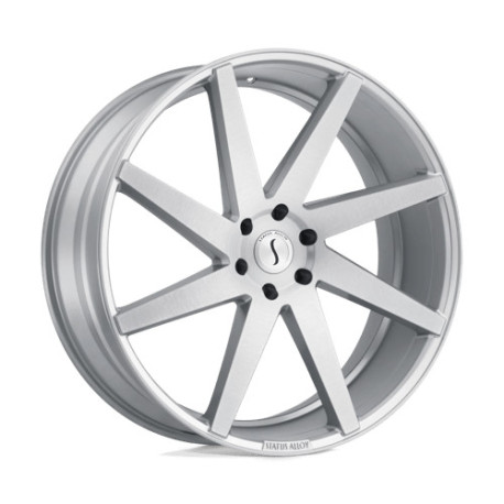 ALU disky Status Status BRUTE disk 24x9.5 5X115 76.1 ET15, Stříbrné | race-shop.cz