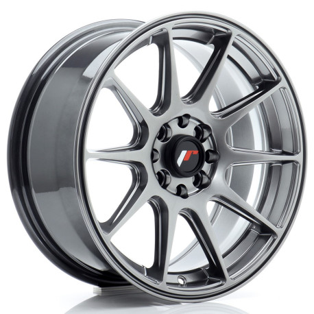 Hliníkové disky Japan Racing JR11 16x7 ET30 5x100/114 Hyper Black | race-shop.cz