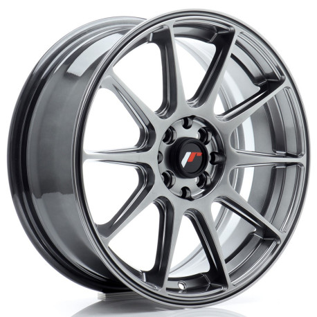 Hliníkové disky Japan Racing JR11 17x7 ET35 5x100/108 Hyper Black | race-shop.cz
