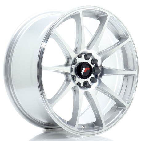 Hliníkové disky Japan Racing JR11 18x8,5 ET35 5x100/108 Silver Machined Face | race-shop.cz
