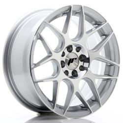 Japan Racing JR18 16x7 ET25 4x108 Silver Machined Face