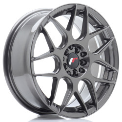 Japan Racing JR18 17x7 ET40 4x100 Hyper Gray