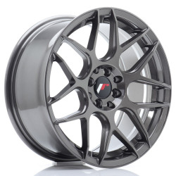 Japan Racing JR18 17x8 ET35 4x100/114 Hyper Gray