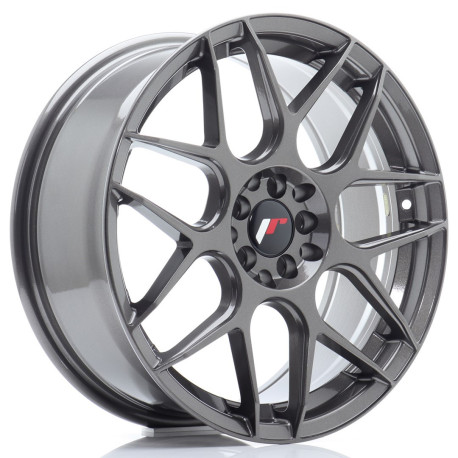Hliníkové disky Japan Racing JR18 18x7,5 ET35 5x100/120 Hyper Gray | race-shop.cz