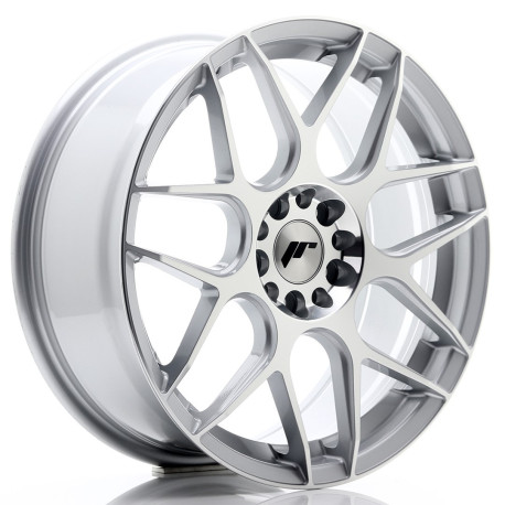 Hliníkové disky Japan Racing JR18 18x7,5 ET35 5x100/120 Silver Machined Face | race-shop.cz