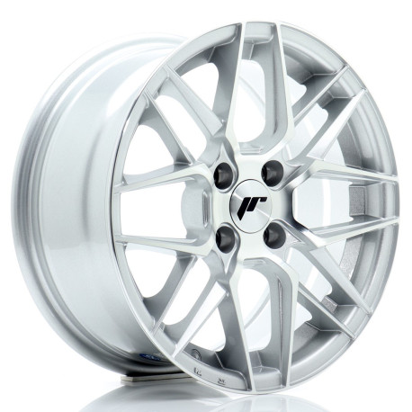 Hliníkové disky Japan Racing JR28 15x7 ET38 4x100 Silver Machined Face | race-shop.cz