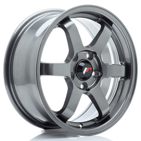 Hliníkové disky Japan Racing JR3 16x7 ET25 4x100 Gun Metal | race-shop.cz