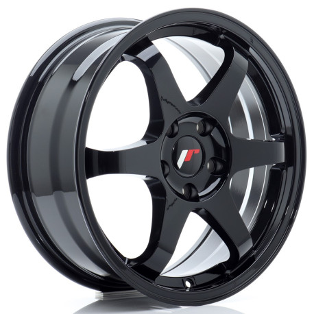 Hliníkové disky Japan Racing JR3 17x7 ET40 5x114,3 Gloss Black | race-shop.cz