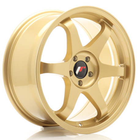 Hliníkové disky Japan Racing JR3 17x8 ET35 5x100 Gold | race-shop.cz