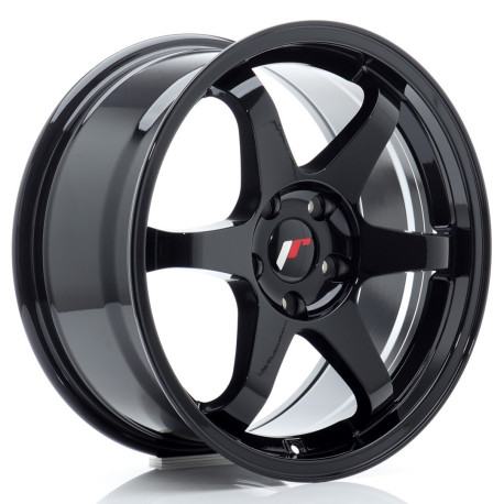 Hliníkové disky Japan Racing JR3 17x8 ET35 5x114,3 Gloss Black | race-shop.cz