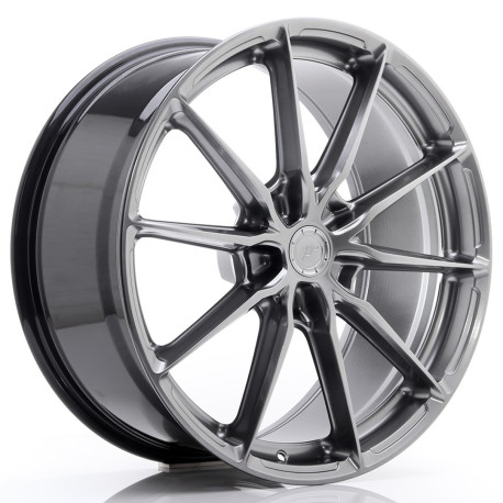 Hliníkové disky Japan Racing JR37 20x9 ET45 5x112 Hyper Black | race-shop.cz