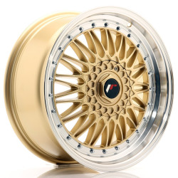 Japan Racing JR9 18x8 ET40 5x112/120 Gold w/Machined Lip