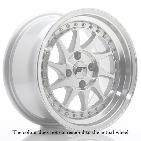 Hliníkové disky Japan Racing JR26 16x8 ET25 4x100/108 Silver Machined Face | race-shop.cz