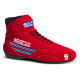Boty Sparco TOP Martini Racing shoes with FIA, RED | race-shop.cz