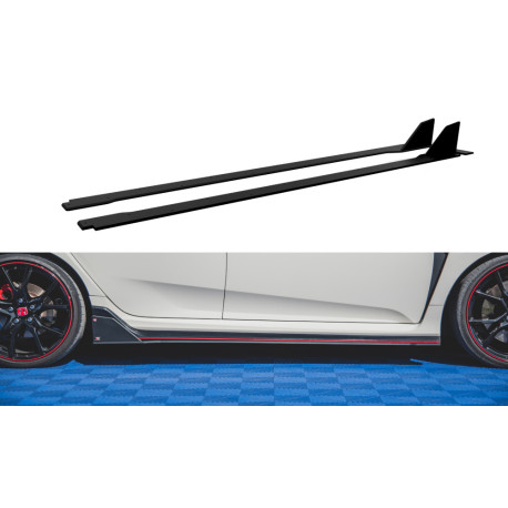 Body kit a vizuální doplňky Splittry prahů Honda Civic X Type-R | race-shop.cz