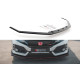 Body kit a vizuální doplňky MAXTON DESIGN Racing Durability přední splitter pro Honda Civic X Type-R, černá, V2 | race-shop.cz