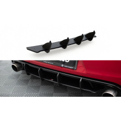 MAXTON DESIGN Racing Durability zadní difuzor pro Volkswagen Golf GTI Mk6, černá, V2