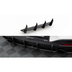 MAXTON DESIGN Racing Durability zadní difuzor pro BMW M140i, černá, V3