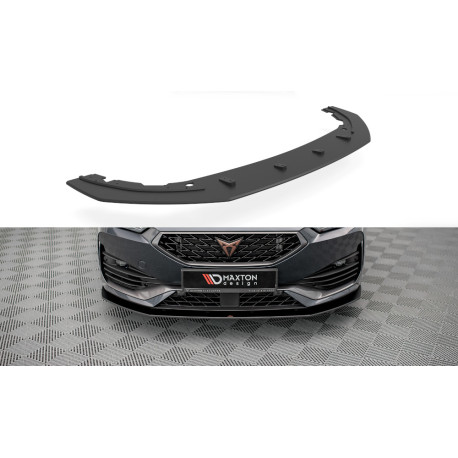 Body kit a vizuální doplňky MAXTON DESIGN Street Pro přední splitter pro Cupra Leon, černá | race-shop.cz