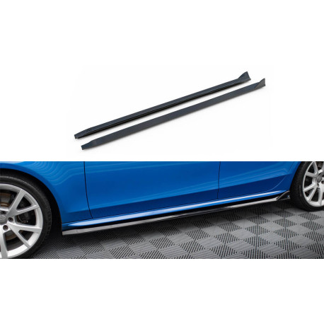 Body kit a vizuální doplňky Splittry prahů V4 Audi A4 / A4 S-Line / S4 B8 | race-shop.cz