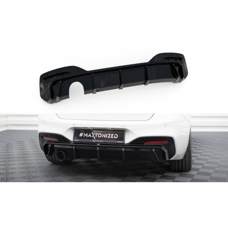 Body kit a vizuální doplňky Zadní diffuzor BMW 1 M-Pack F20 Facelift (Verze s jedním výfukem na jedné straně) | race-shop.cz