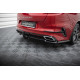 Body kit a vizuální doplňky Centrální zadní splitter (se svislými lištami) Kia ProCeed GT-Line Mk1 | race-shop.cz